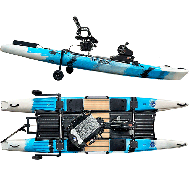 Blue Sky Boatworks 360 Angler Pedal Drive Fishing Kayak 2024