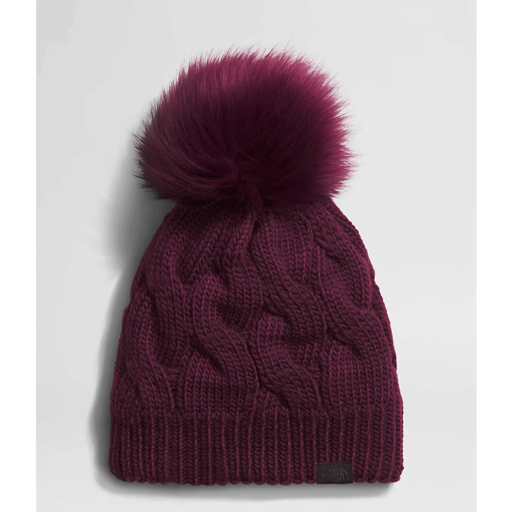 The North Face Oh Mega Fur Pom Lined Beanie Womens — Mountain Sports