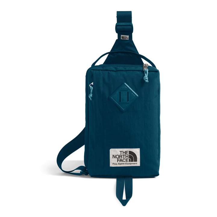 The North Face Berkeley Field Bag Midnight Petrol Algae Blue