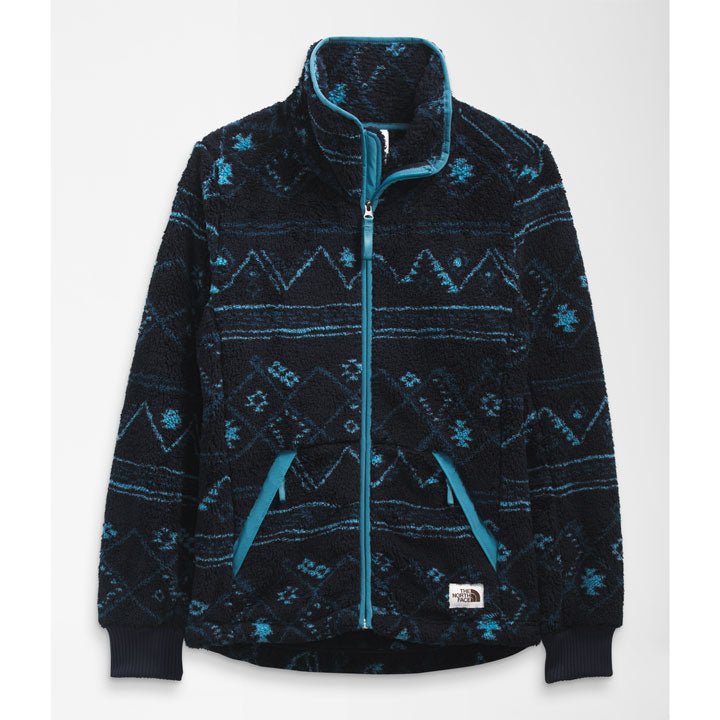 The North Face Printed Campshire Full Zip Jacket Womens Mountain Sports